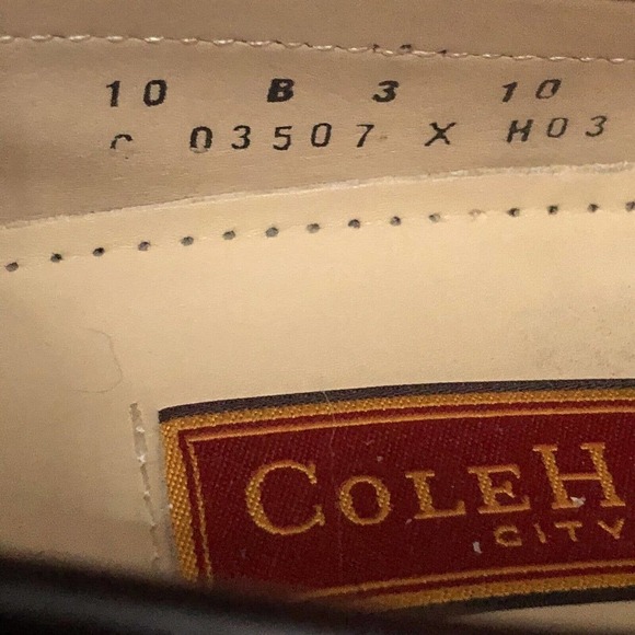 Cole Haan Men\'s Size 10 B Pinch Tassel Loafer Burgundy C03507 main image 4